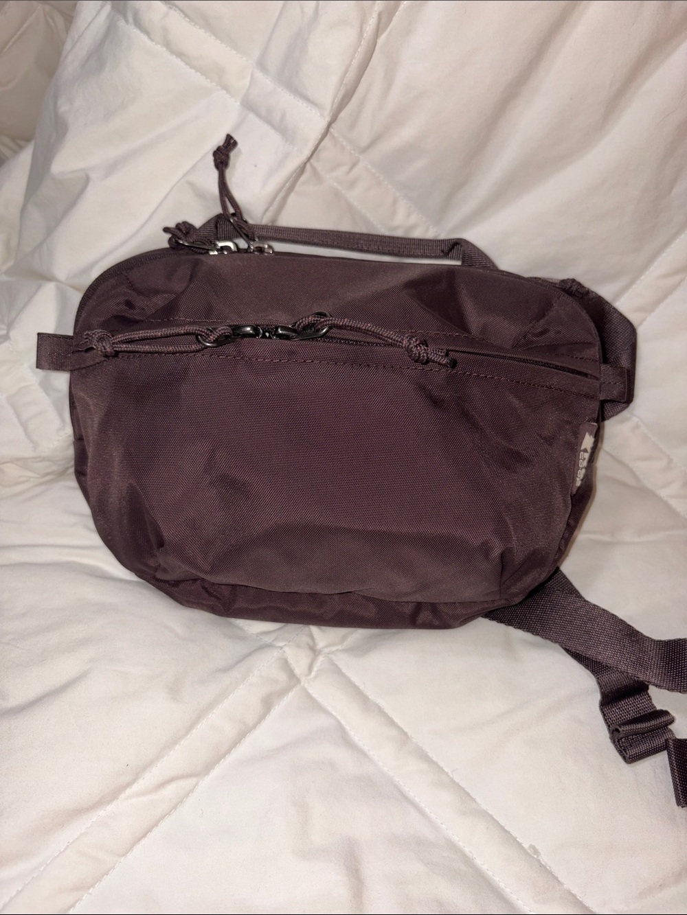 Like new REI Co-Op Fanny Pack Brown Adjustable Belt Hiking Outdoors